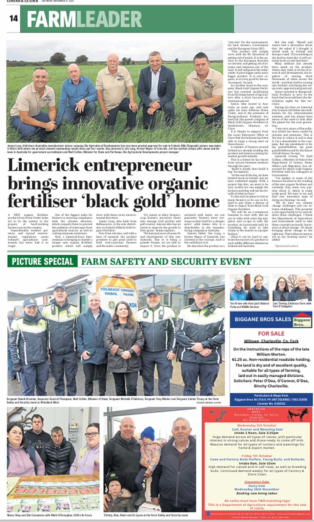 James Long Limerick Leader